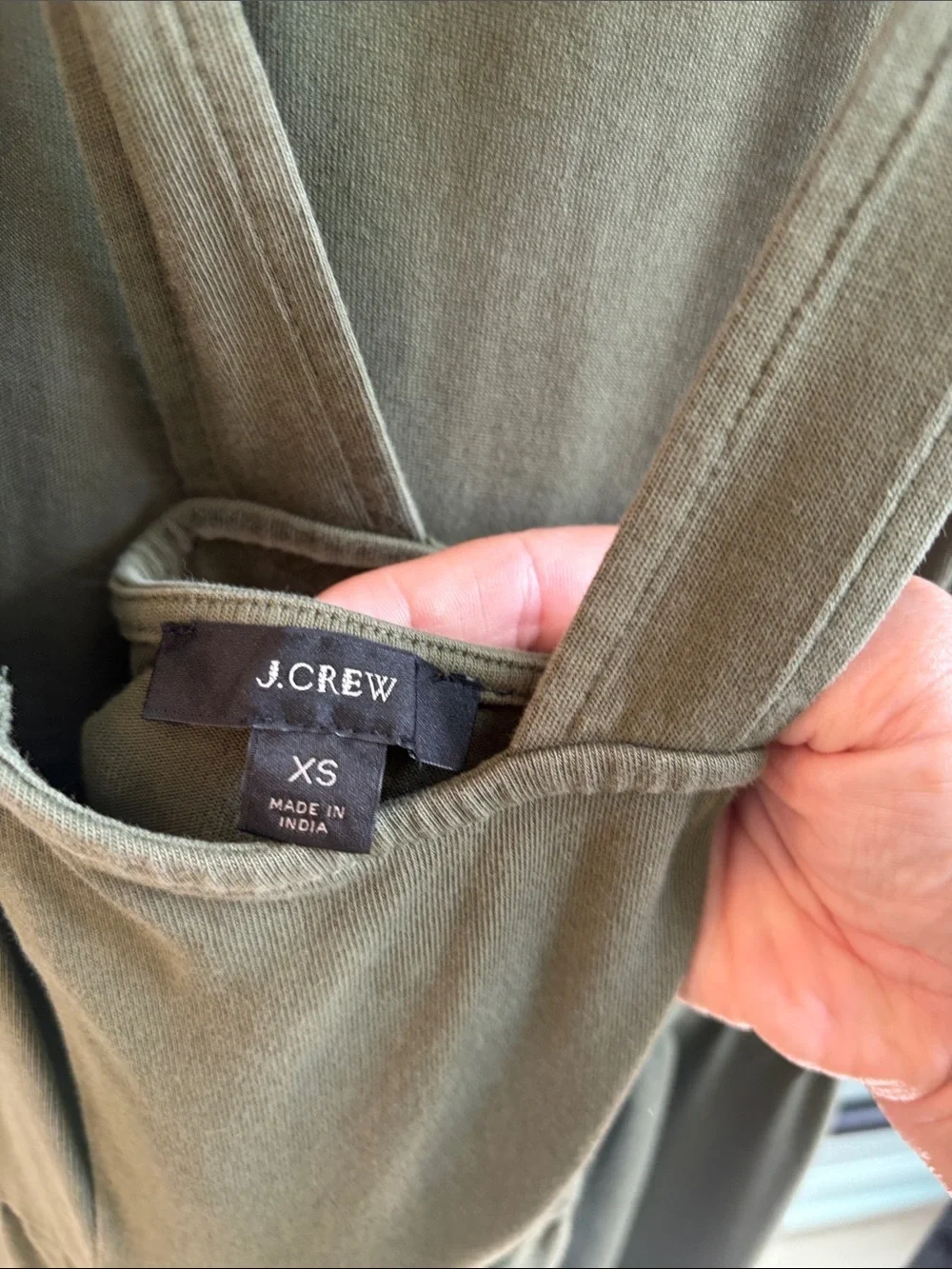 J. Crew sleeveless crew